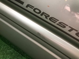 Left rear door SUBARU FORESTER OEM 61401FC013 SF5 1998 silver 792