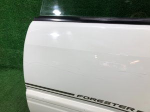 Дверь задняя левая SUBARU FORESTER OEM 61401FC013 SF9, SF5 1998 White 51E