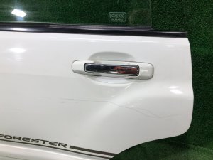 Дверь задняя левая SUBARU FORESTER OEM 61401FC013 SF9, SF5 1998 White 51E