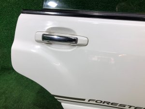 Дверь задняя правая SUBARU FORESTER OEM 61401FC003 SF9, SF5 1998 White 51E