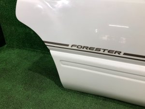 Дверь задняя правая SUBARU FORESTER OEM 61401FC003 SF9, SF5 1998 White 51E
