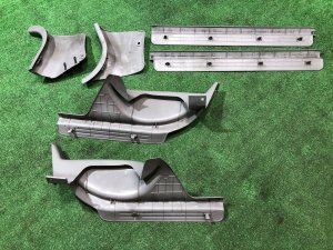 Накладки на пороги SUBARU FORESTER OEM 94065FC000ND, 94065FC010ND, 94065FC020ND, 94065FC030ND SF9, SF5 1998 White 51E