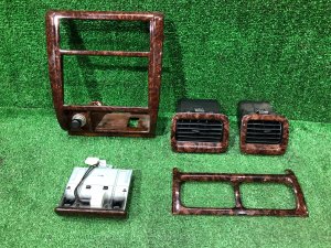 Рамка магнитофона дерево SUBARU FORESTER OEM 66065FC011, 66160FC011, 66110FC000OE, 66110FC020OE SF9, SF5 1998 White 51E
