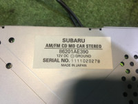 Radio SUBARU LEGACY OEM 86201AE390 BH5 2001
