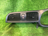 Instrument cluster bezel SUBARU LEGACY OEM 66180AE000 BH5 2001 Silver 01G