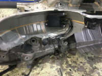 Крыло заднее левое SUBARU OUTBACK OEM 51490AG0309P BP9 2004 Gold 39J