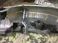 右リアフェンダー SUBARU OUTBACK OEM 51490AG0209P BP9 2004 Gold 39J