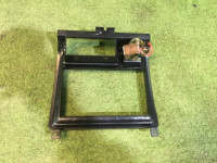 Radio trim bezel SUBARU LEGACY OEM 66221AC080 BG5 1998 Silver 406