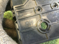 右リアバンパーステー SUBARU LANCASTER OEM 57707AE060 BHE 2001 Green 1U7