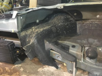 Крыло заднее правое SUBARU LANCASTER OEM 51410AE160 BHE 2001 Green 1U7