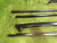 左サイドウインドウモール SUBARU GRAND WAGON OEM 91012AC000 91013AC000 91011AC100 91012AC010 BG9 1998 Black 6L3