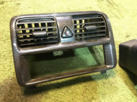エアコンパネルベゼル SUBARU GRAND WAGON OEM 66220AC070ML 66221AC000ML 66430AC070ML 66430AC080ML BG9 1998 Black 6L3