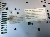 Auto-rádio SUBARU LANCASTER OEM 86201AE130 BH9 1998