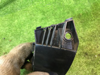 Right rear bumper bracket SUBARU OUTBACK OEM 57707AJ120 BRF 2009 gold D6H