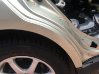 右オーバーフェンダー SUBARU OUTBACK OEM 91112AJ120G3 BRF 2009 gold D6H