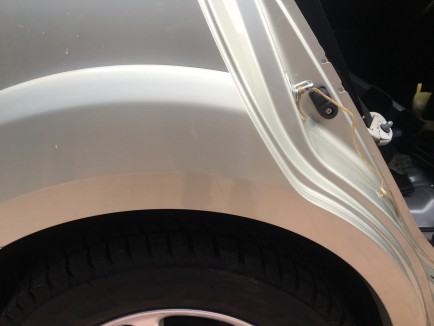 右オーバーフェンダー SUBARU OUTBACK OEM 91112AJ120G3 BRF 2009 gold D6H