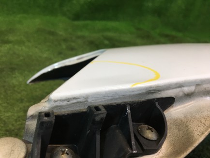 Крыло переднее левое SUBARU LEGACY OEM 57120AE010 BH5 1998 Whait 51E