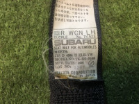 リアシートベルト SUBARU LEGACY OEM 64660AE010ML 64660AE000ML BH5 2001 Silver 01G