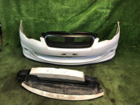 Front bumper SUBARU LEGACY OEM 57703AG230WZ 57704AG140 J1017AG060 BP5 2005 White pearl 36J