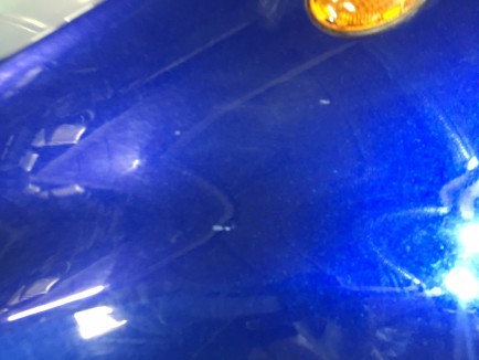 Крыло переднее левое SUBARU LEGACY OEM 57120AE010 BH5 1999 blue 89H