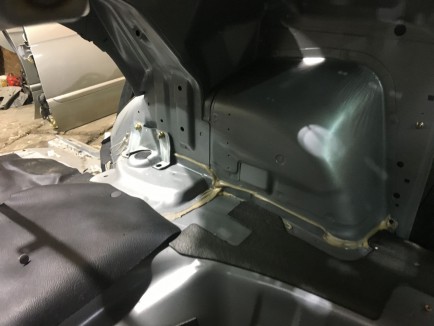 Rear body section SUBARU LEGACY B4 OEM 51410AE001 51410AE011 BE5 2000 Silver 792