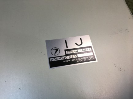 Блок управления двигателя SUBARU LEGACY OEM 22644AA041 BD9 1997 EJ25D