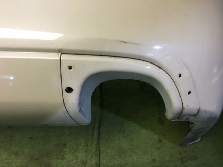 Para-choques traseiro SUBARU LEGACY OEM 57703AG040WU BP5 2006 white pearl 37J