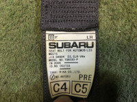 Cintos de segurança dianteiros SUBARU LEGACY OEM 64620AG060JC, 64620AG070JC BP5 2006 white pearl 37J