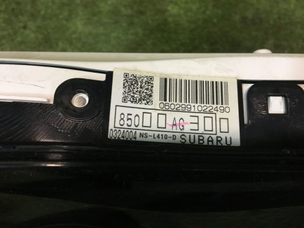 Instrument cluster SUBARU LEGACY OEM 85032AG580, 85070AG730, 85075AG010 BP5 2006 EJ204