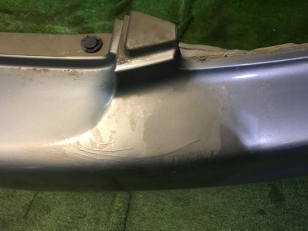 Front bumper SUBARU LANCASTER OEM 57703AE230MQ, 57711AE340,57711AE340, 84501AE230 BHE BH9 2001 Silver 1U2