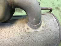 Panela de escape SUBARU LANCASTER OEM 44300AE200 BHE 2001 EZ30