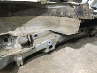 左リアフェンダー SUBARU LANCASTER OEM 51410AE170 BHE BH9 2001 Silver 1U2
