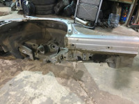 右リアフェンダー SUBARU LANCASTER OEM 51410AE160 BHE BH9 2001 Silver 1U2