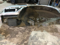 右リアフェンダー SUBARU LANCASTER OEM 51410AE160 BHE BH9 2001 Silver 1U2