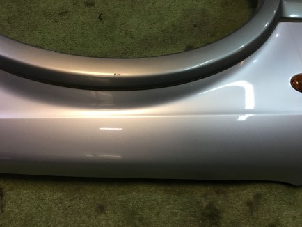 Right front fender SUBARU LANCASTER OEM 57120AE021 BHE BH9 2001 Silver 1U2