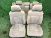 シートセット SUBARU LANCASTER OEM 64010AE700GE, 64010AE710GE, 64221AE130GE, 64231AE130GE BHE BH9 2001 Silver 1U2