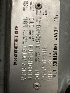 Акпп SUBARU LANCASTER OEM 31000AE280 BH9 2000 EJ254