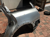 左リアフェンダー SUBARU OUTBACK OEM 51472AG0709P BPE BP9 2004 Silver 39D