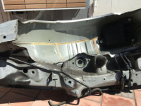 左リアフェンダー SUBARU OUTBACK OEM 51472AG0709P BPE BP9 2004 Silver 39D