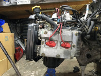 Motor SUBARU LANCASTER OEM 10100BA530 BH9 1998 EJ25