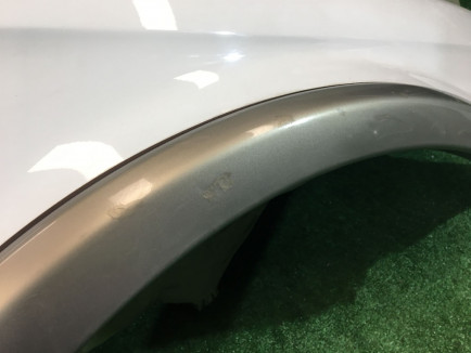 Right front fender SUBARU LANCASTER OEM 57120AE021 BHE BH9 2000 white / grey 0U4