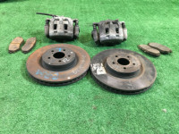 คาลิปเปอร์เบรกพร้อมจานเบรก 315мм SUBARU OUTBACK OEM 26292AG051, 26292AG041, 26300AG001 BRF BH BE BG BD 2009 EZ36
