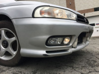กันชนหน้า LIMITED SUBARU LEGACY OEM 57720AC130SG, 57722AC141, 57718AC000, 84501AC220, 84501AC450, 84501AC470 BG5 BG9 BD5 BD9 1997 silver 406