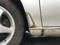 Крыло переднее левое SUBARU LEGACY OEM 57110AC110 BG5 BG9 BD5 BD9 1997 silver 406