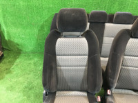 シートセット SUBARU LEGACY B4 OEM 64011AE120ML, 64011AE130ML, 64220AE070ML, 64230AE070ML BE9 BE5 2001 Silver 01G