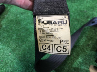 フロントシートベルト SUBARU LEGACY OEM 64620AG060JC, 64620AG070JC BP5 BL5 2006 silver 39D