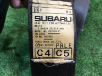 フロントシートベルト SUBARU LEGACY OEM 64620AG060JC, 64620AG070JC BP5 BL5 2006 silver 39D