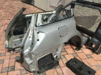 Right rear fender SUBARU LEGACY OEM 51490AG0009P BP5 BP9 BPE 2006 silver 39D