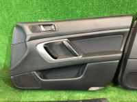 Door trim panels SUBARU LEGACY OEM 94609AG000JC, 94609AG010JC, 94629AG000JC, 94629AG010JC BP5 BP9 BPE BL5 2006 silver 39D