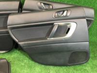Door trim panels SUBARU LEGACY OEM 94609AG000JC, 94609AG010JC, 94629AG000JC, 94629AG010JC BP5 BP9 BPE BL5 2006 silver 39D